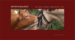 Desktop Screenshot of besser-reiten.de